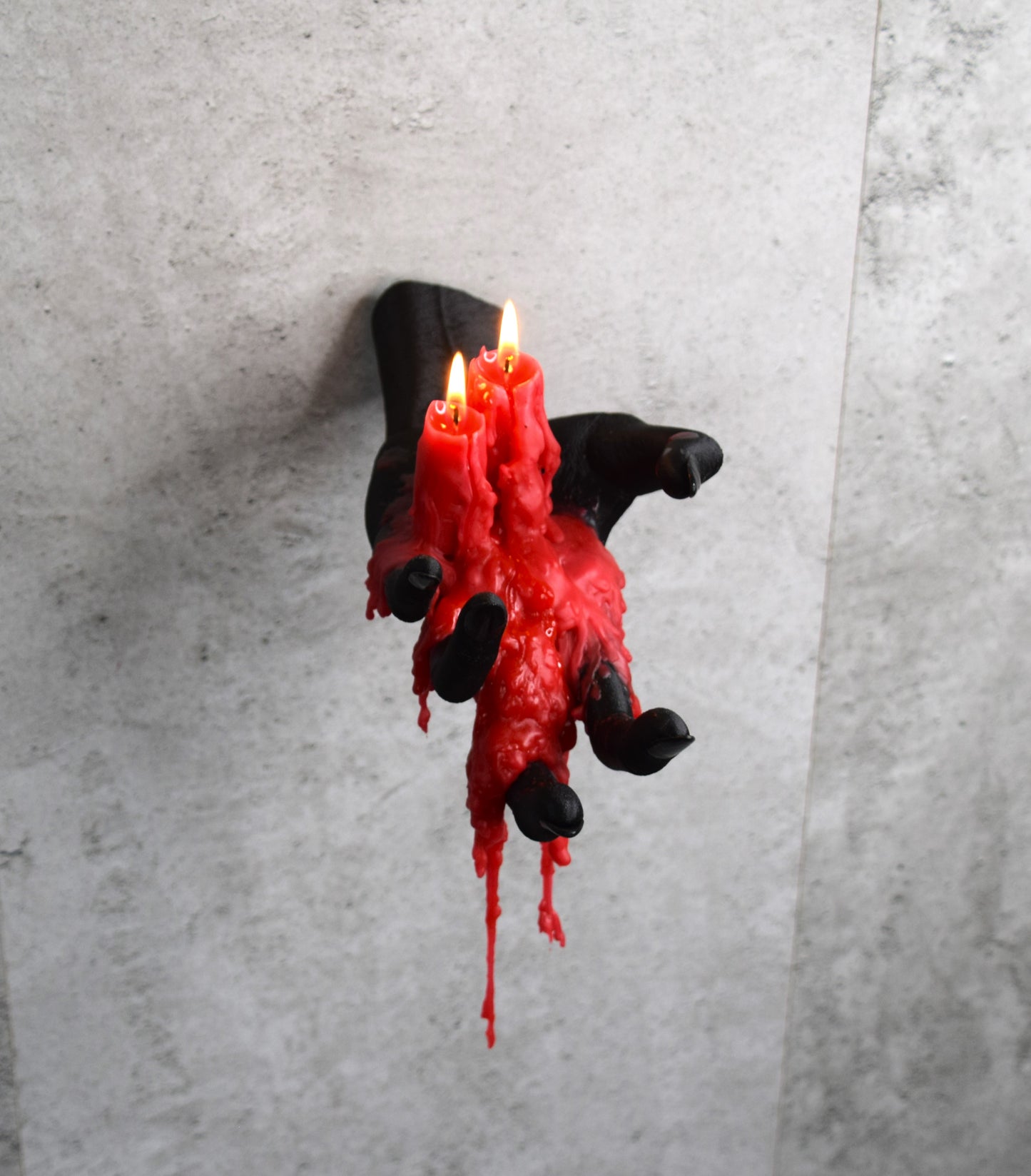 Witch Hand decor life size, Hand holder, Halloween decoration, Gothic decor, Decor display