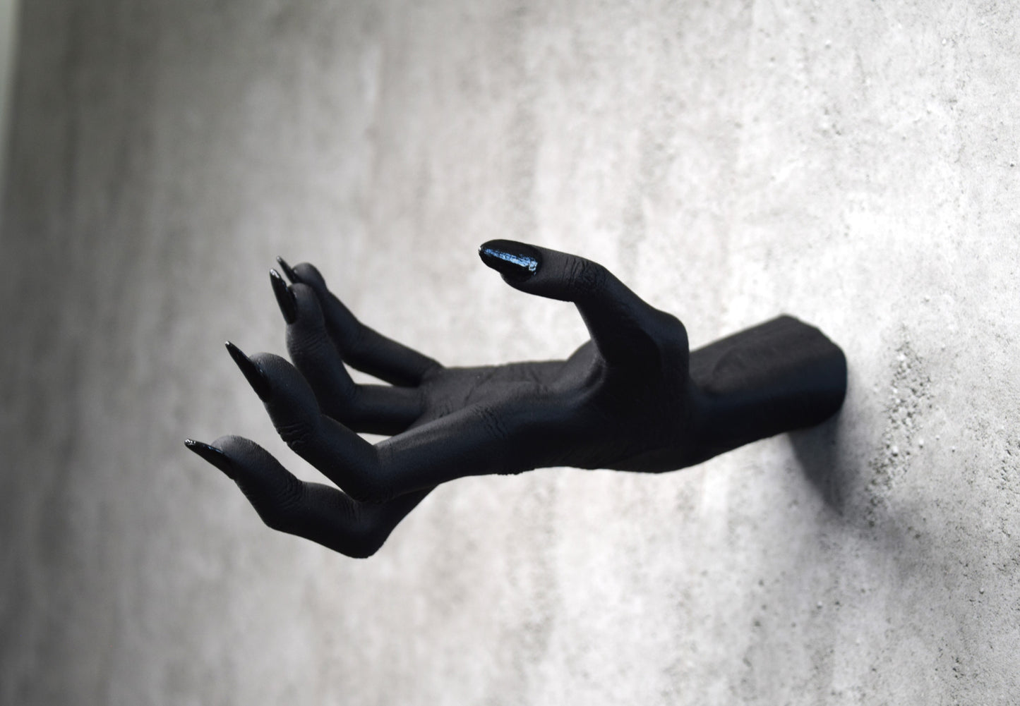 Witch Hand decor life size, Hand holder, Halloween decoration, Gothic decor, Decor display