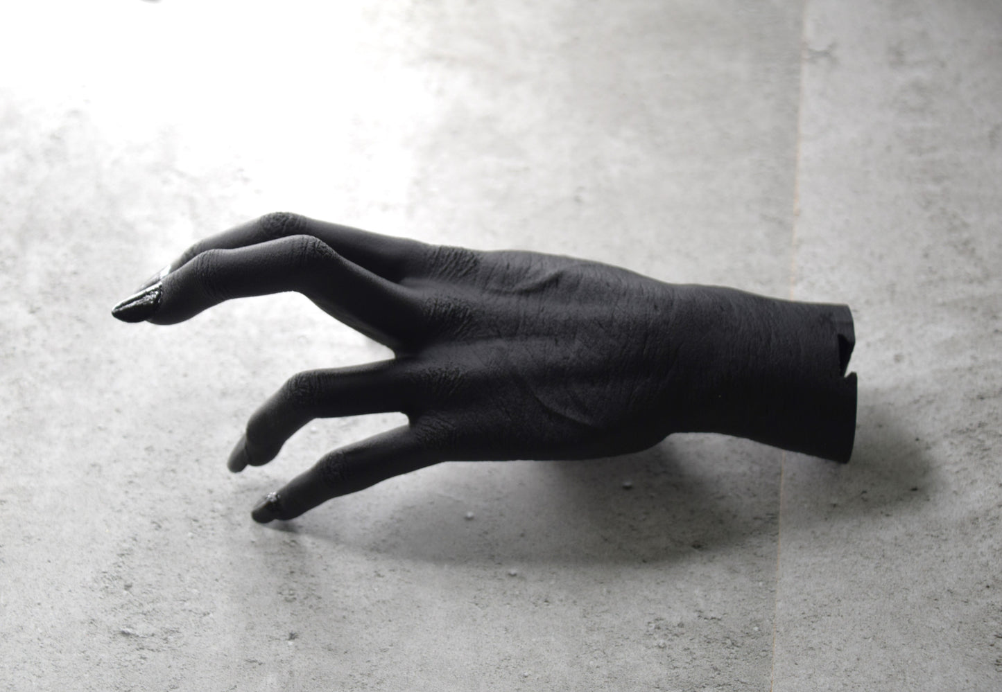 Witch Hand decor life size, Hand holder, Halloween decoration, Gothic decor, Decor display