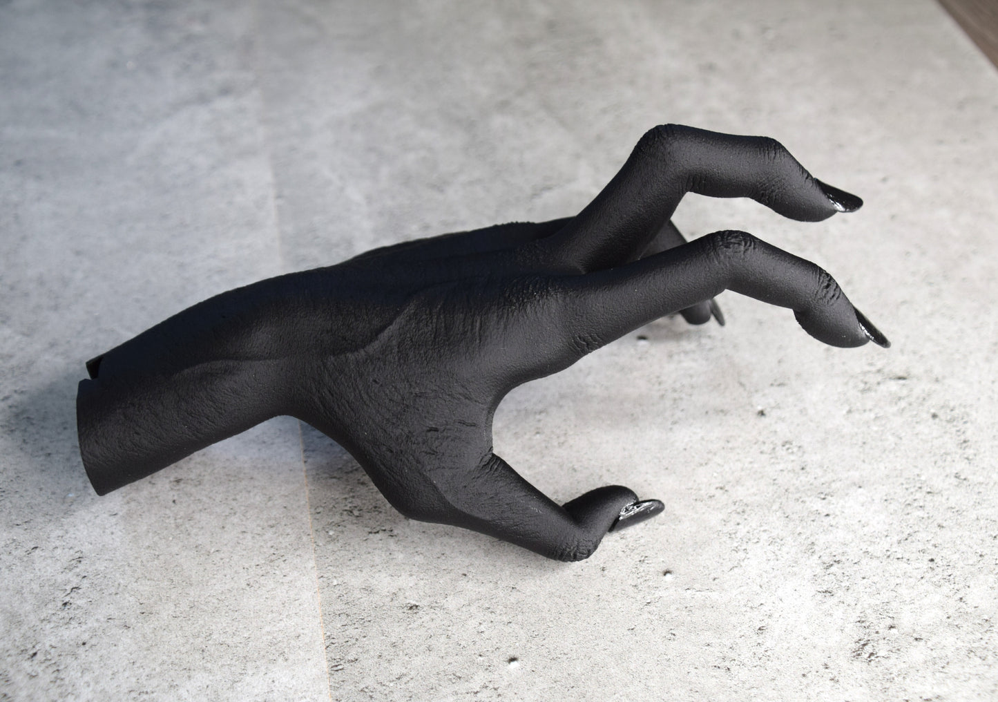 Witch Hand decor life size, Hand holder, Halloween decoration, Gothic decor, Decor display