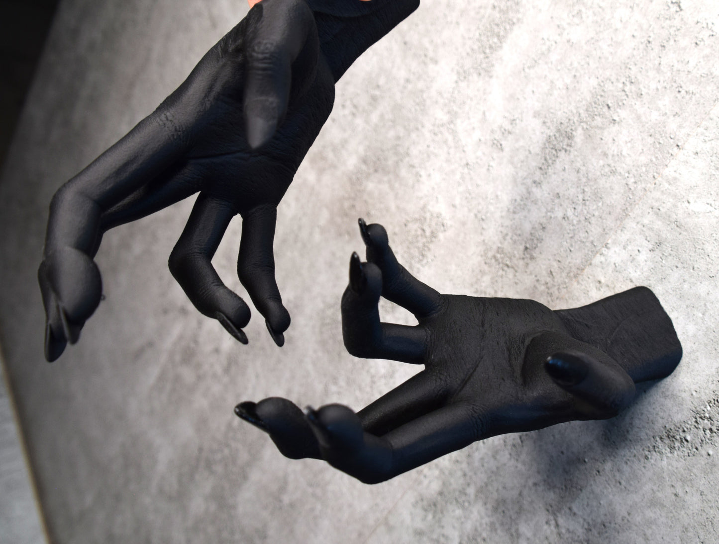 Witch Hand decor life size, Hand holder, Halloween decoration, Gothic decor, Decor display