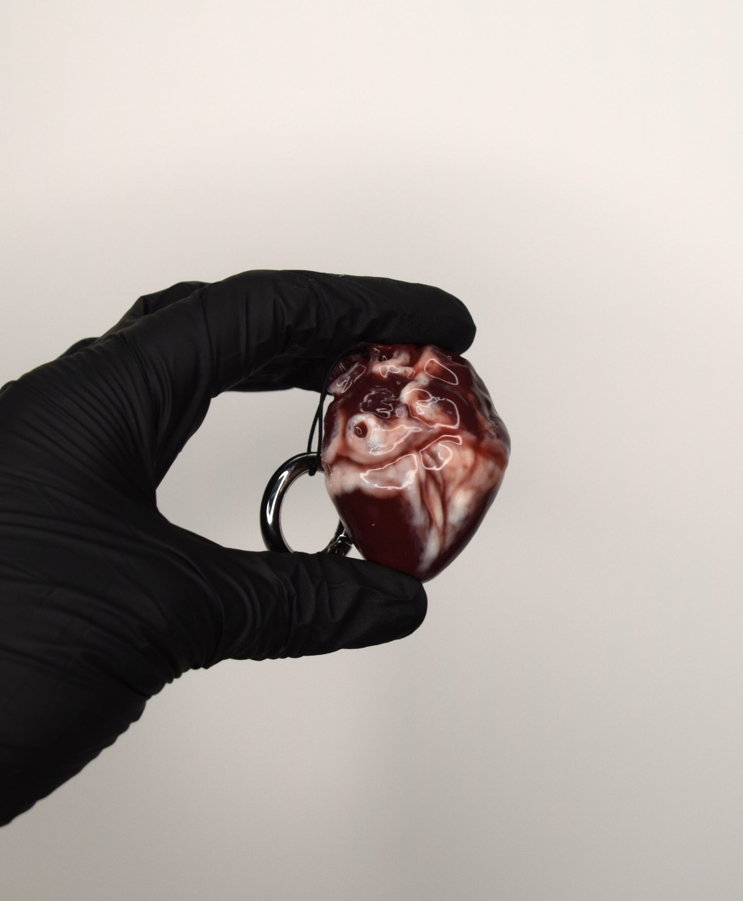 Realistic Anatomical Heart Mini – Soft Squeeze Keychain or Figurine