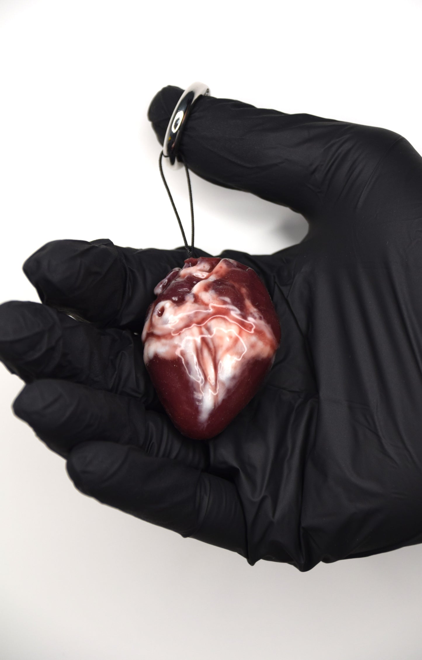 Realistic Anatomical Heart Mini – Soft Squeeze Keychain or Figurine