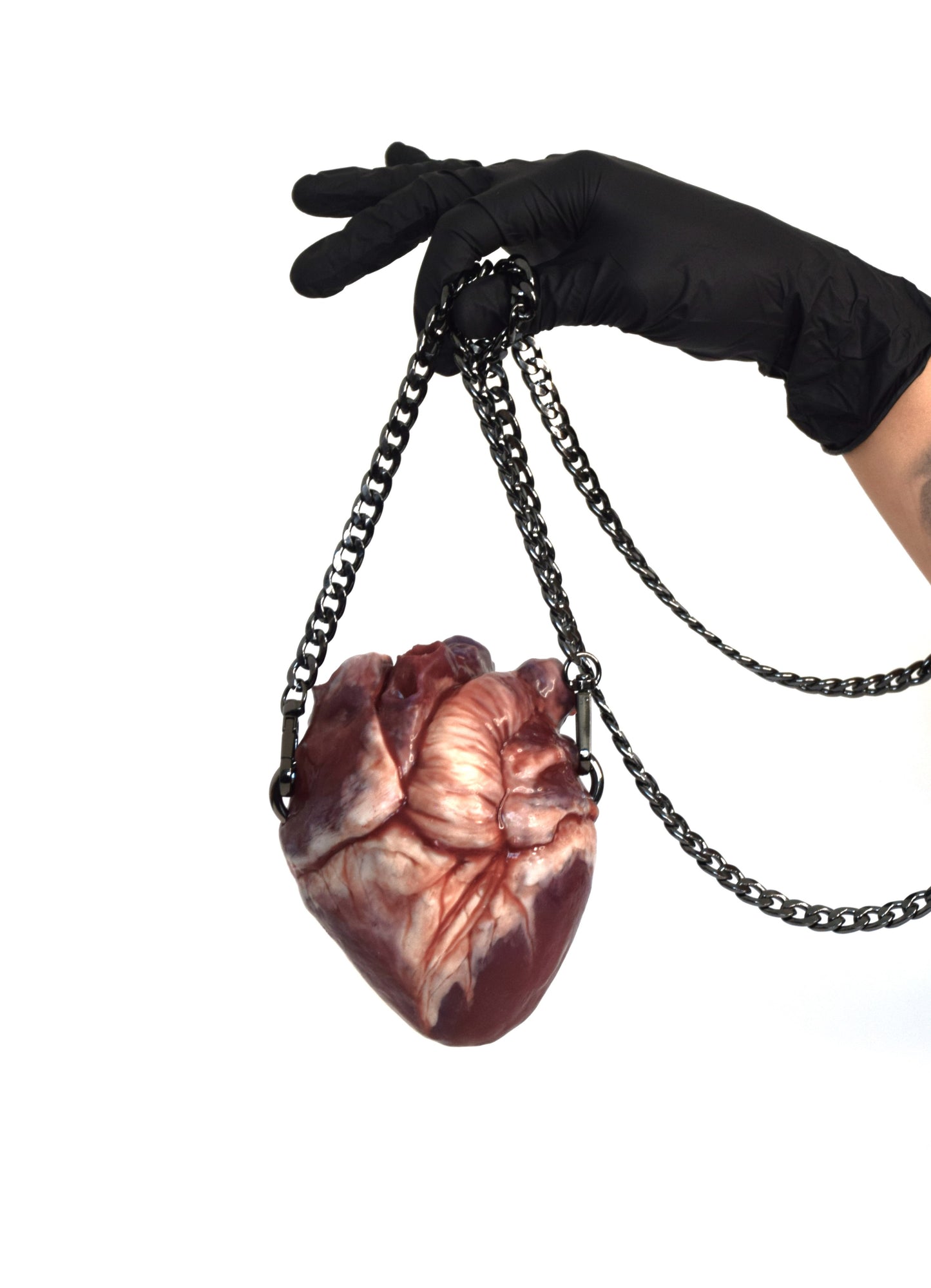 Human heart bag 2.0, chain strap