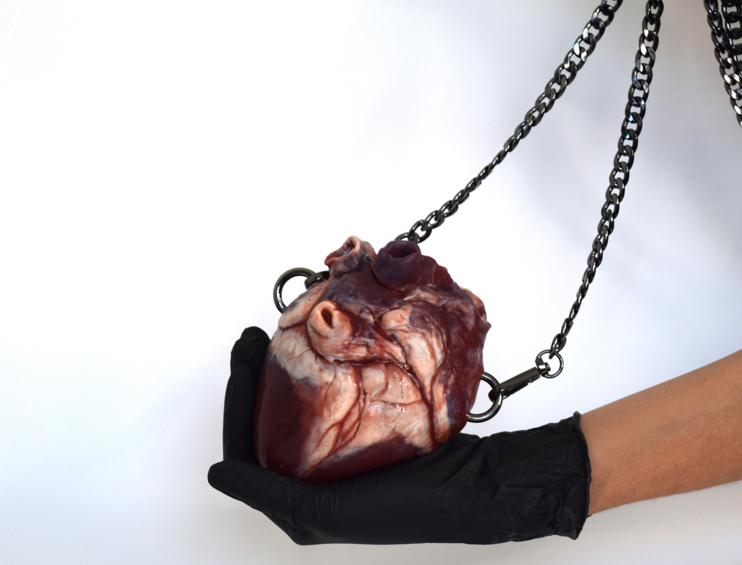 Human heart bag 2.0, chain strap