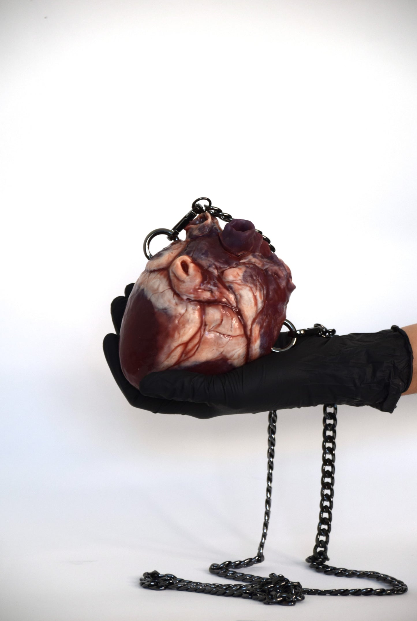 Human heart bag 2.0, chain strap