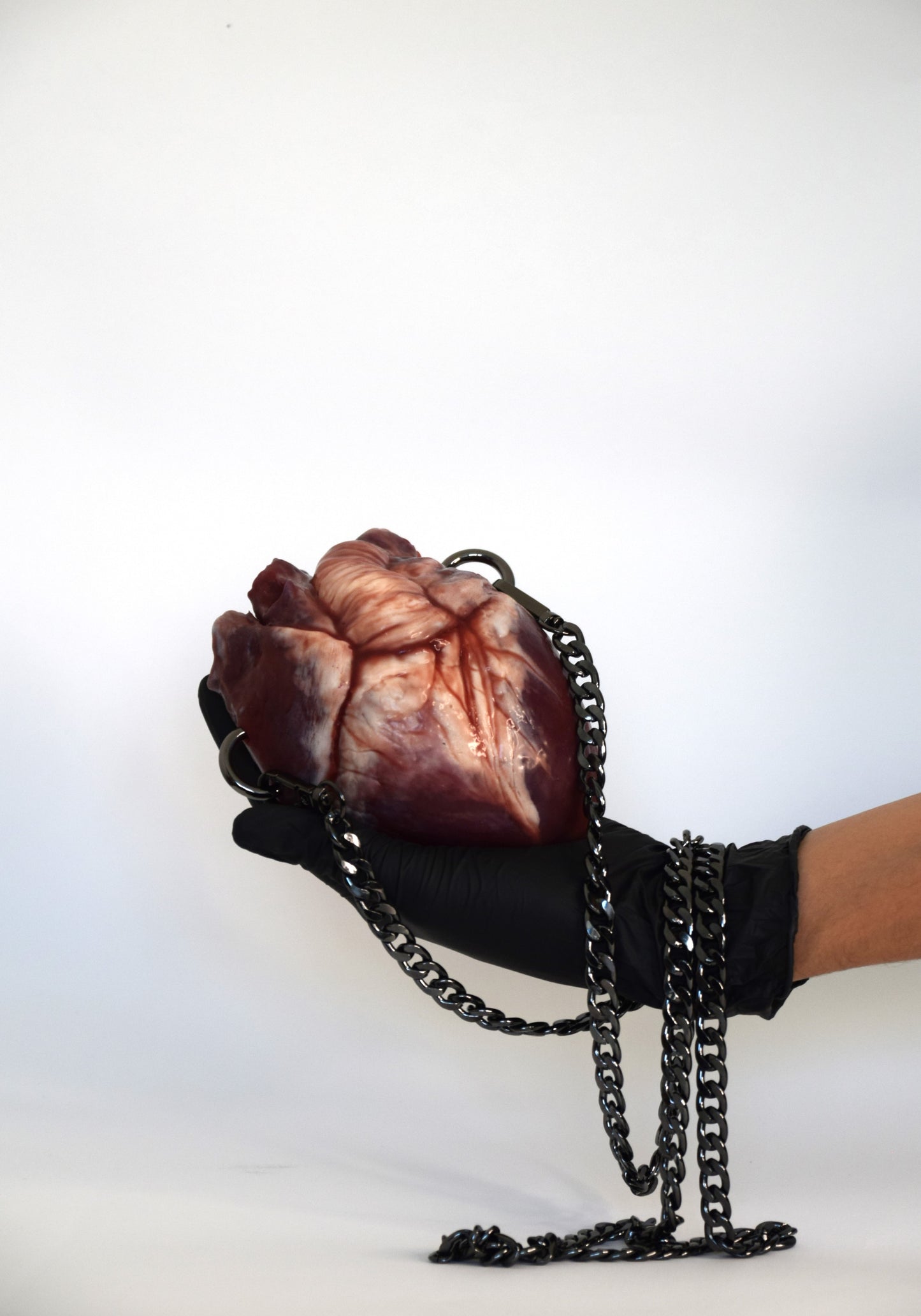 Human heart bag 2.0, chain strap