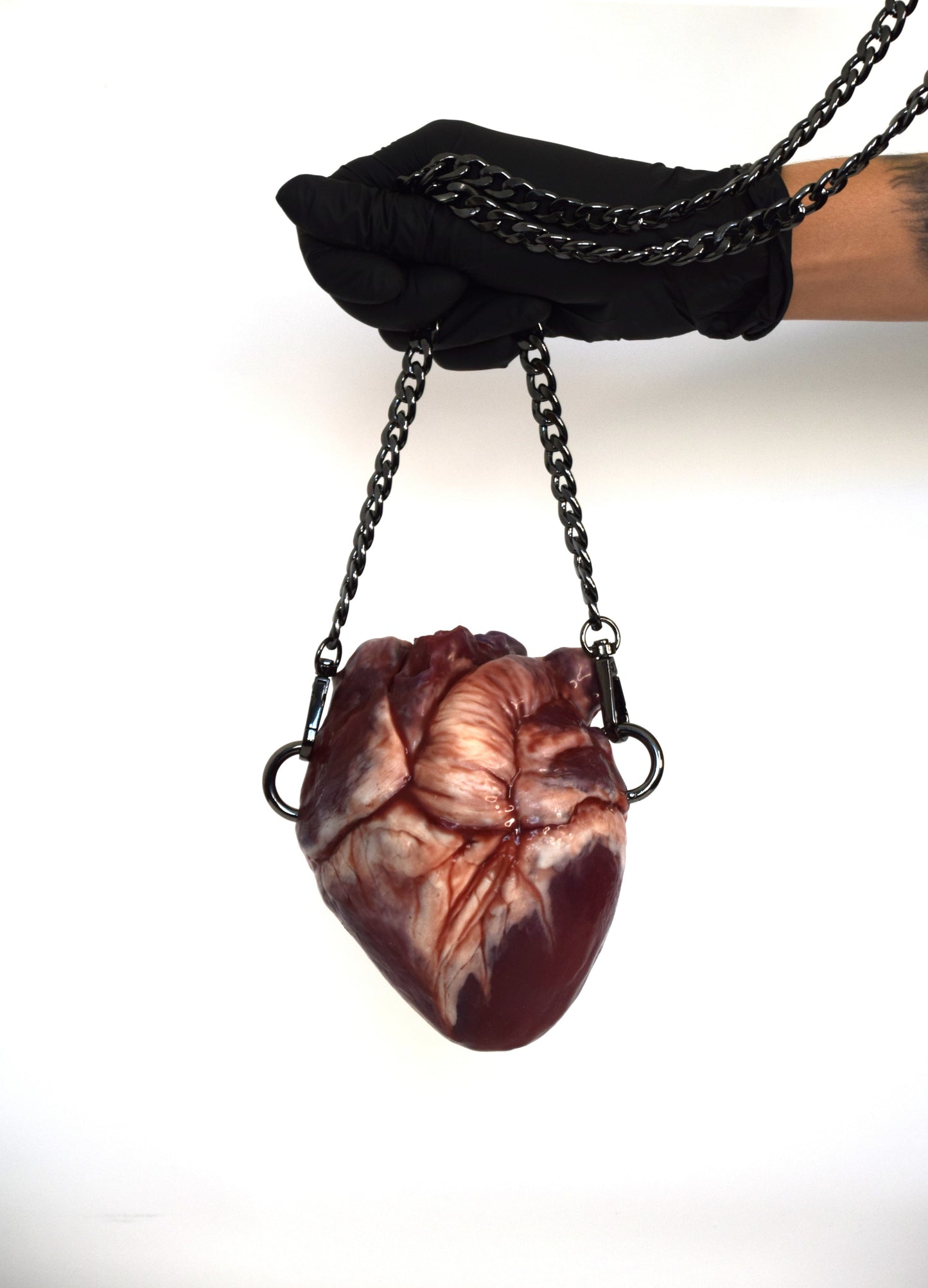 Human heart bag 2.0, chain strap