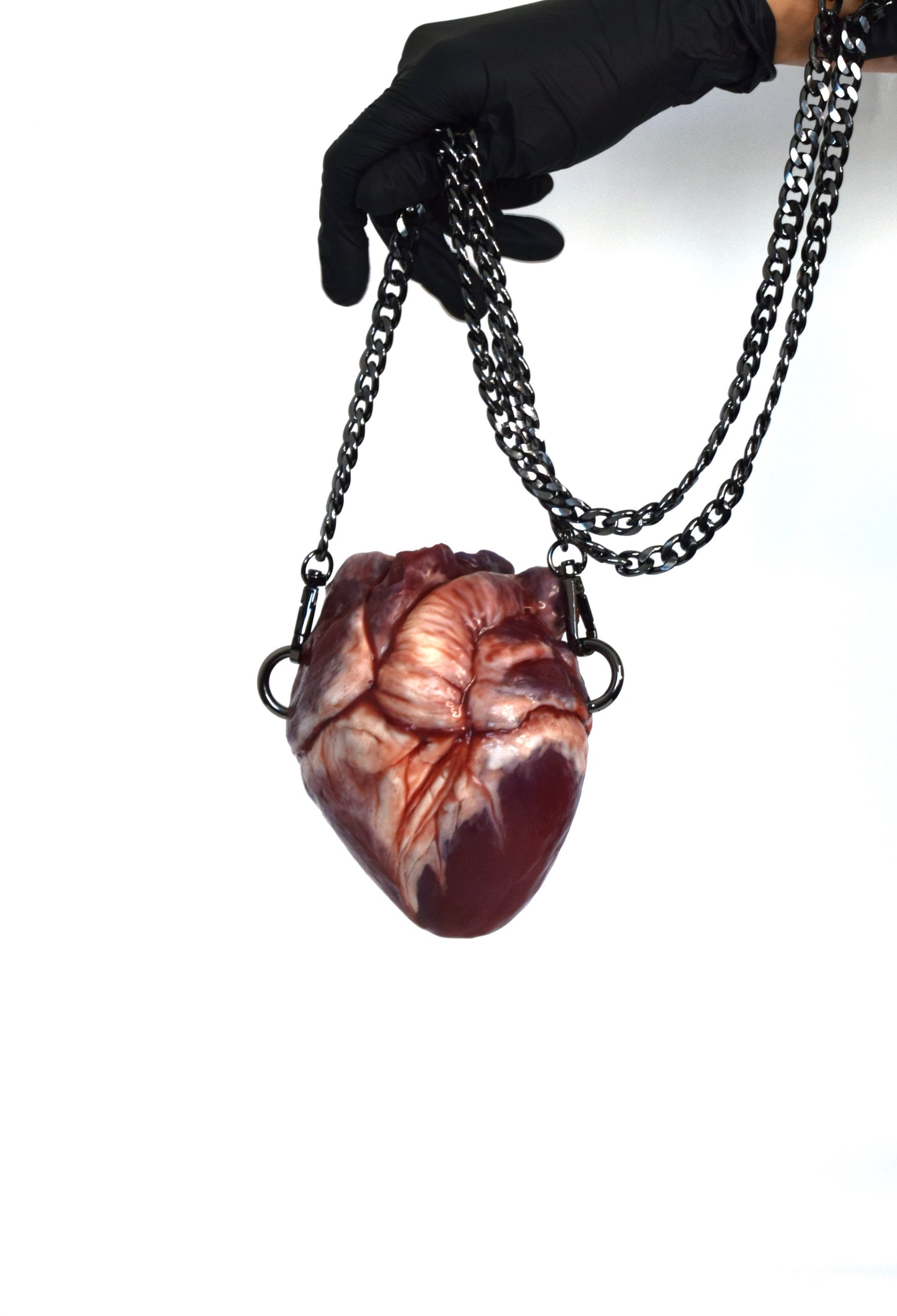 Human heart bag 2.0, chain strap