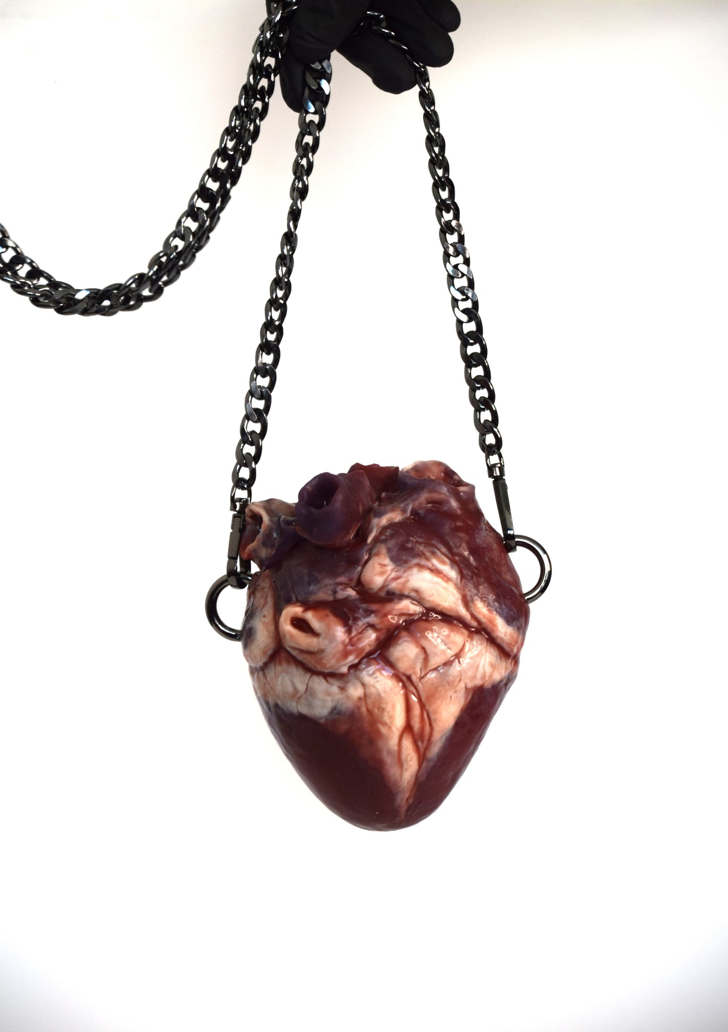 Human heart bag 2.0, chain strap