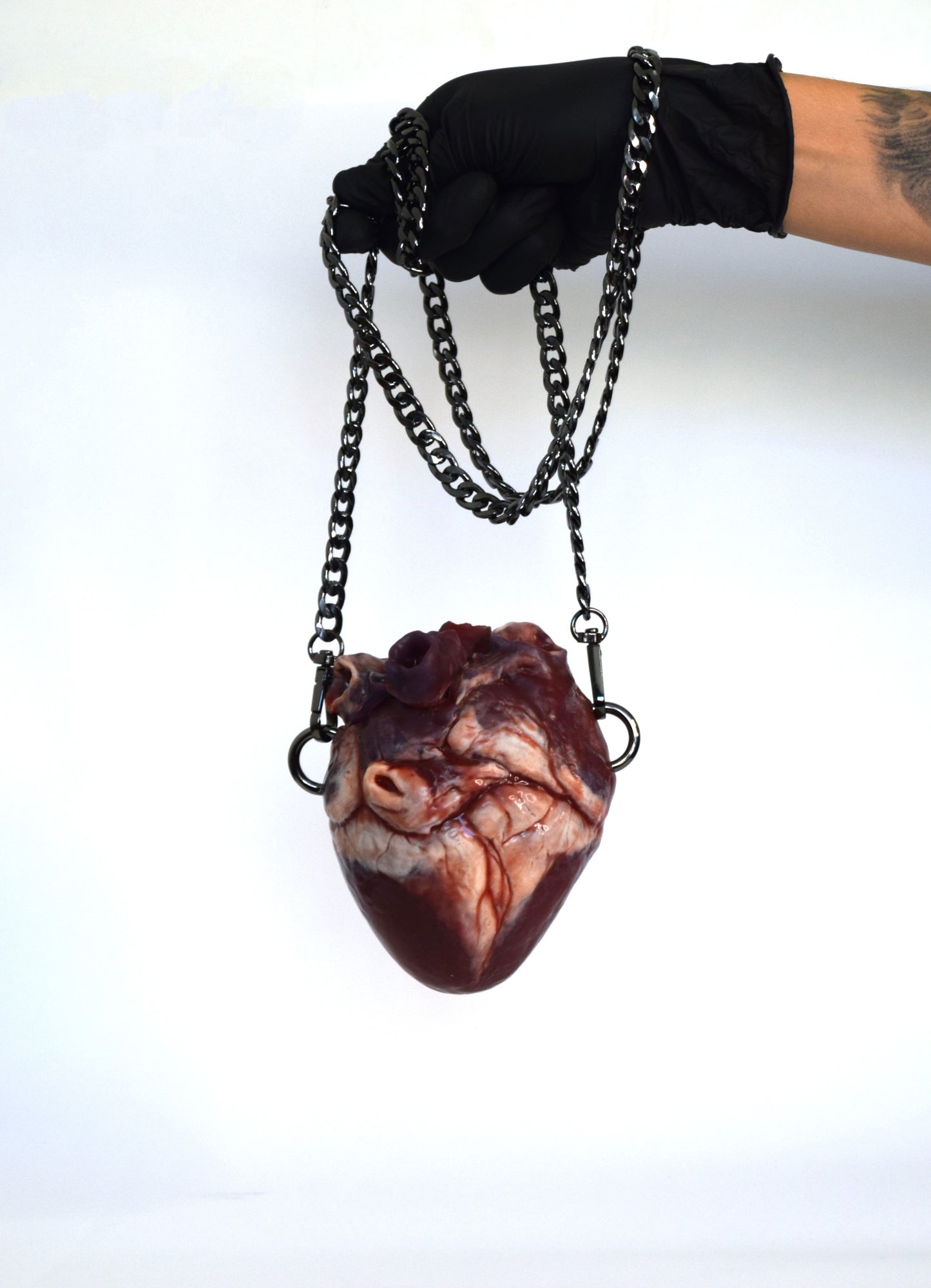 Human heart bag 2.0, chain strap