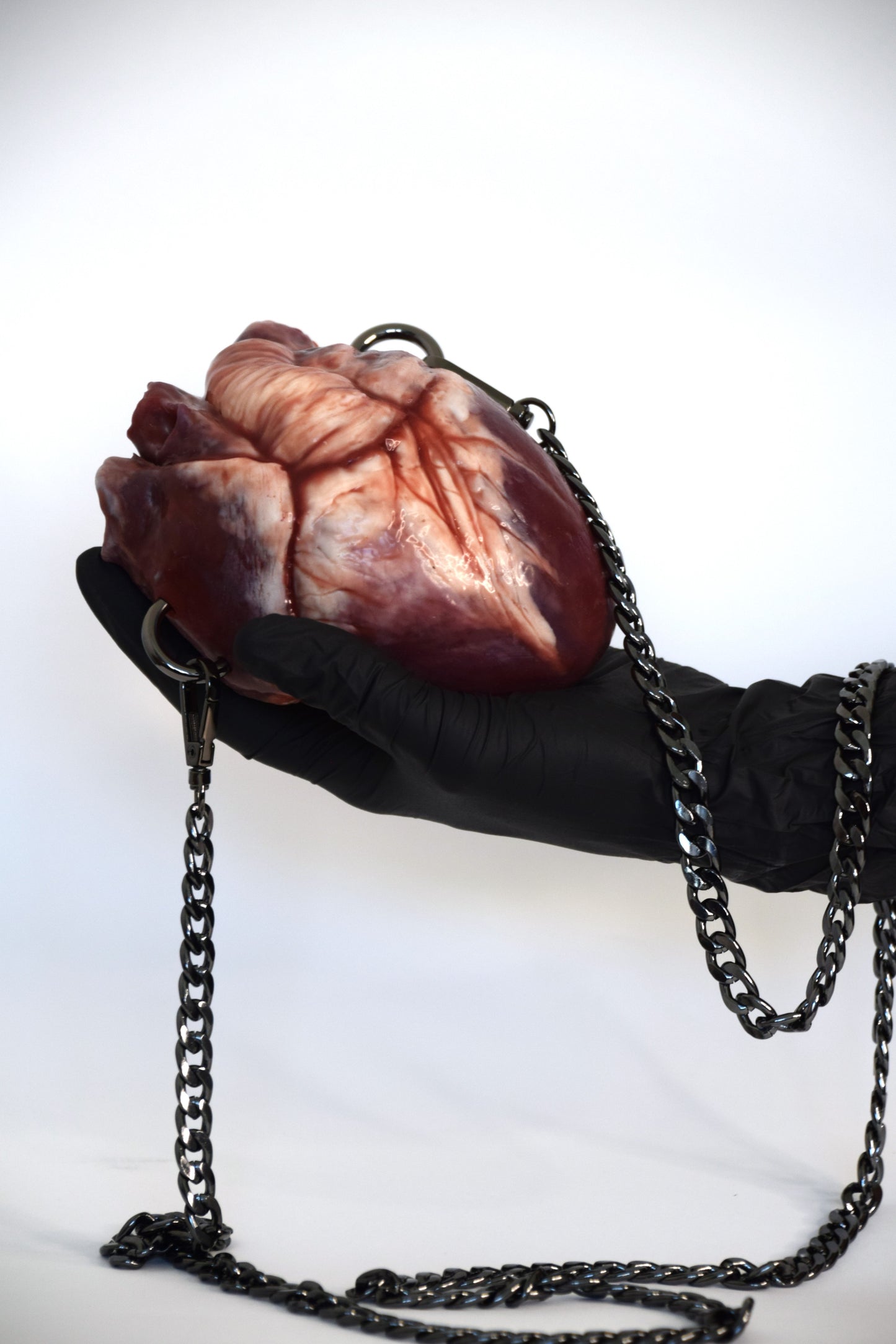 Human heart bag 2.0, chain strap