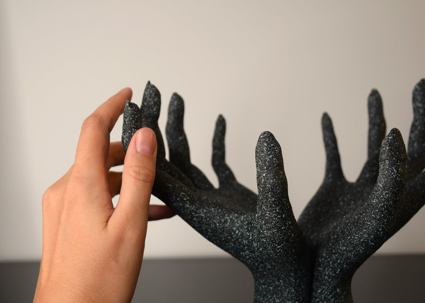 Hand decor life size, Hands holder, Jewelry ring holder, Gothic decor, Decor display