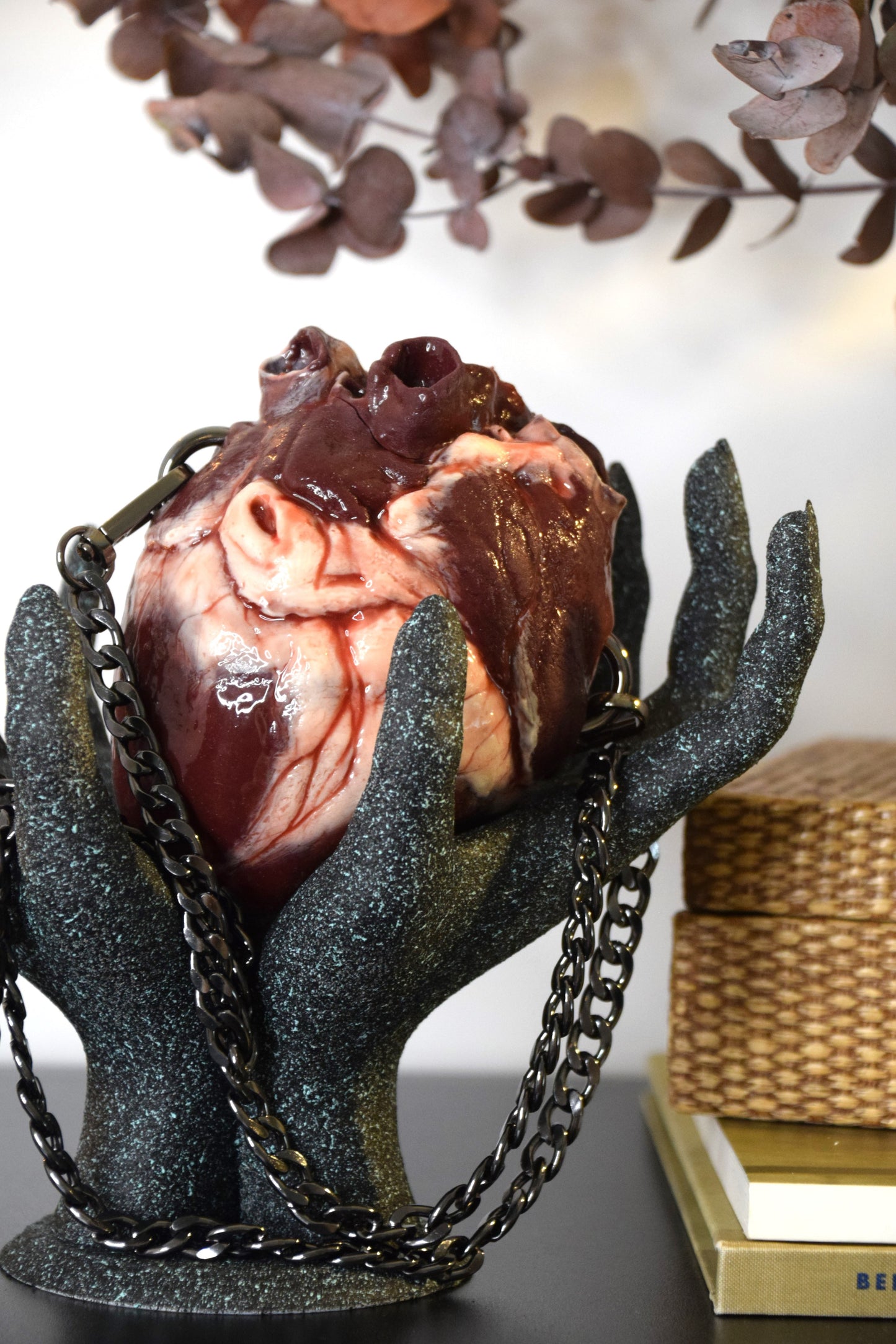 Hand decor life size, Hands holder, Jewelry ring holder, Gothic decor, Decor display