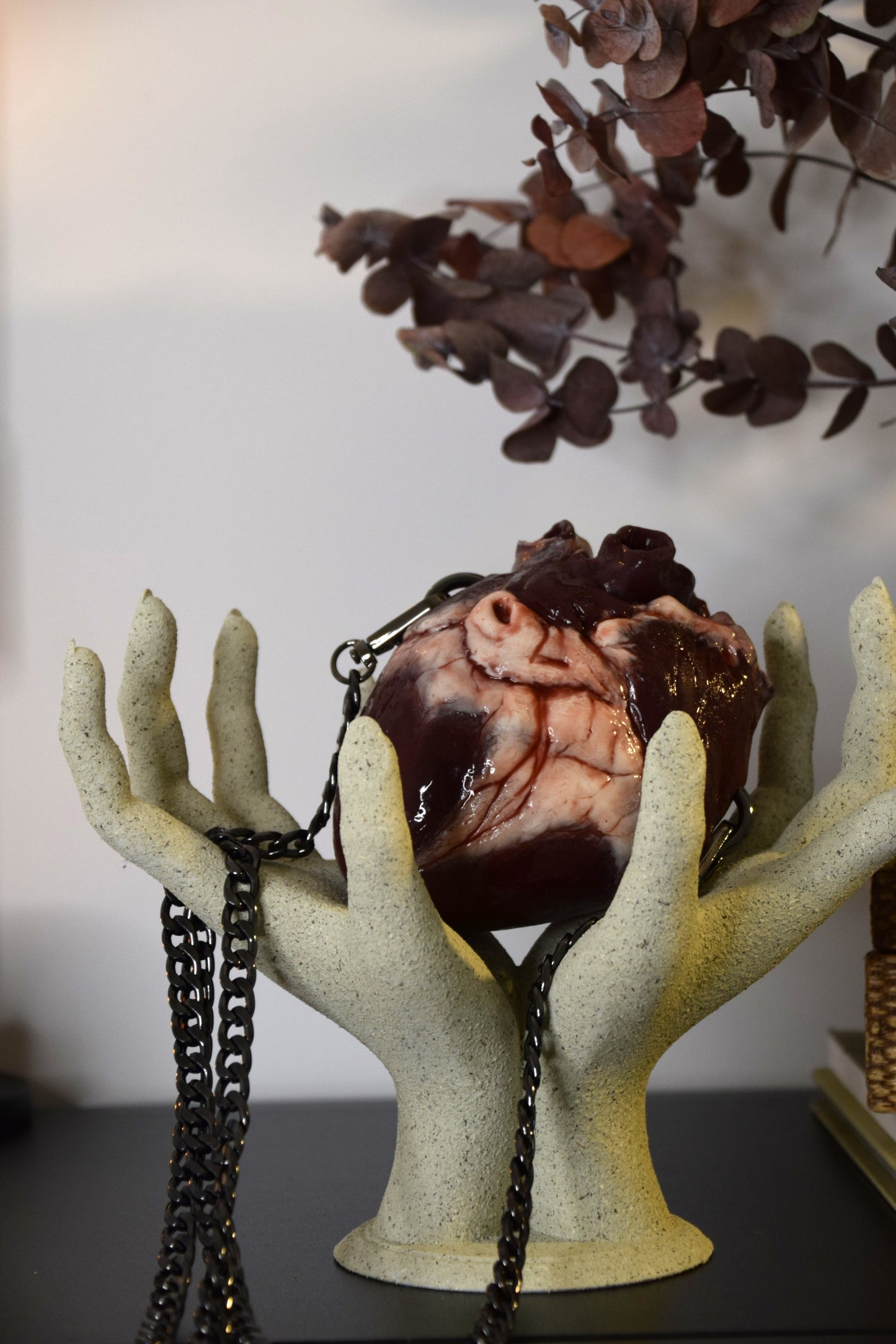 Hand decor life size, Hands holder, Jewelry ring holder, Gothic decor, Decor display